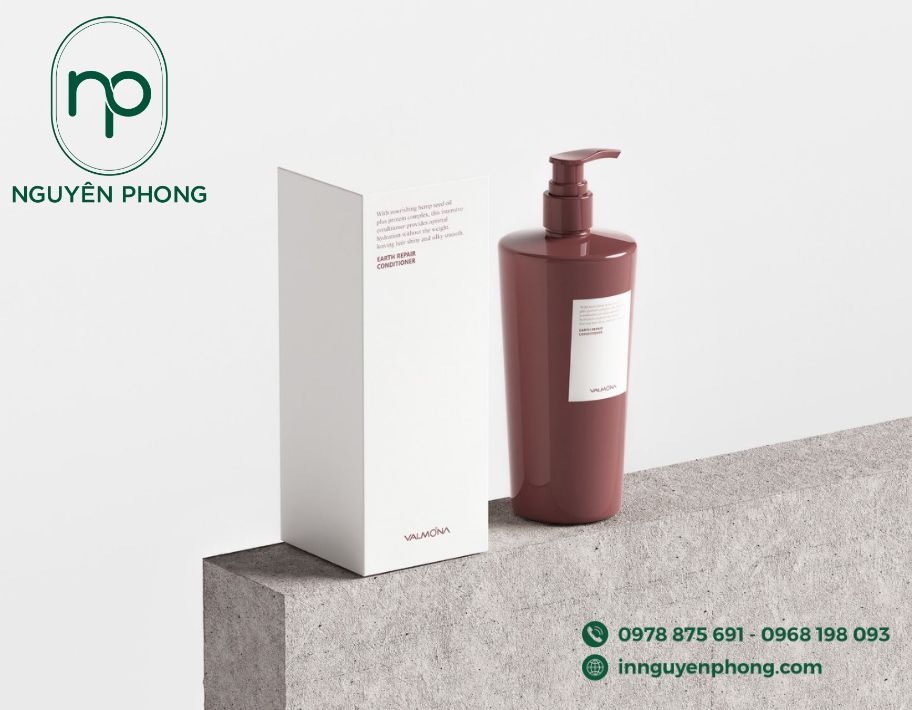 In hộp giấy đựng gel làm tóc đẹp